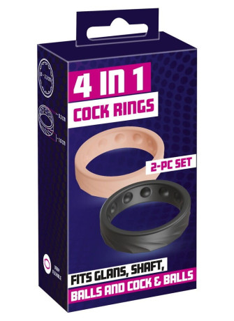 2-pc glans ring set